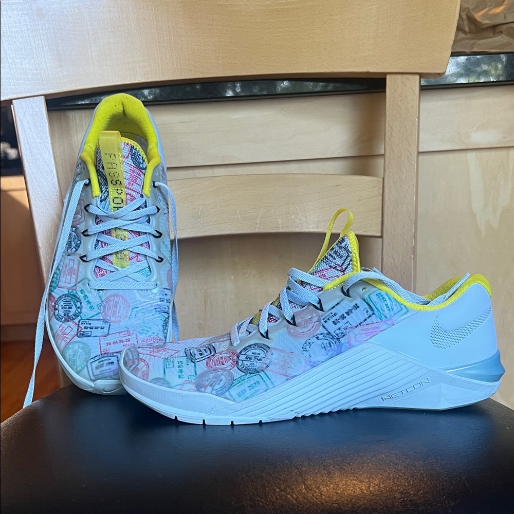 Nike Metcon Passport 2020 with Travel Stamp Design